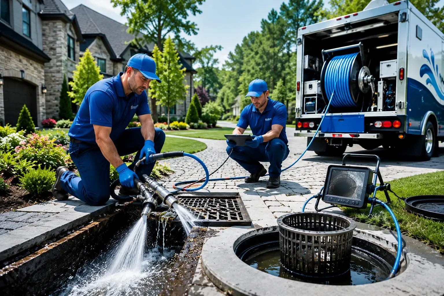 Local outdoor drain cleaning professionals in Bernville, PA