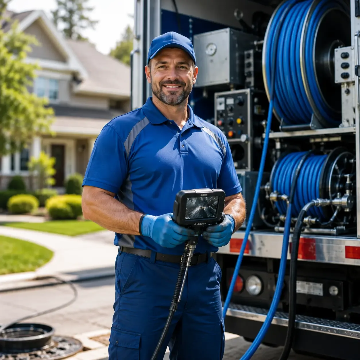 Local outdoor drain cleaning specialists in Bernville, PA